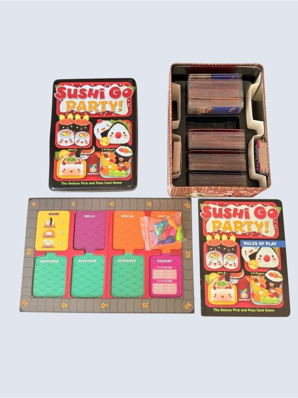 Sushi Go Party Game Complete